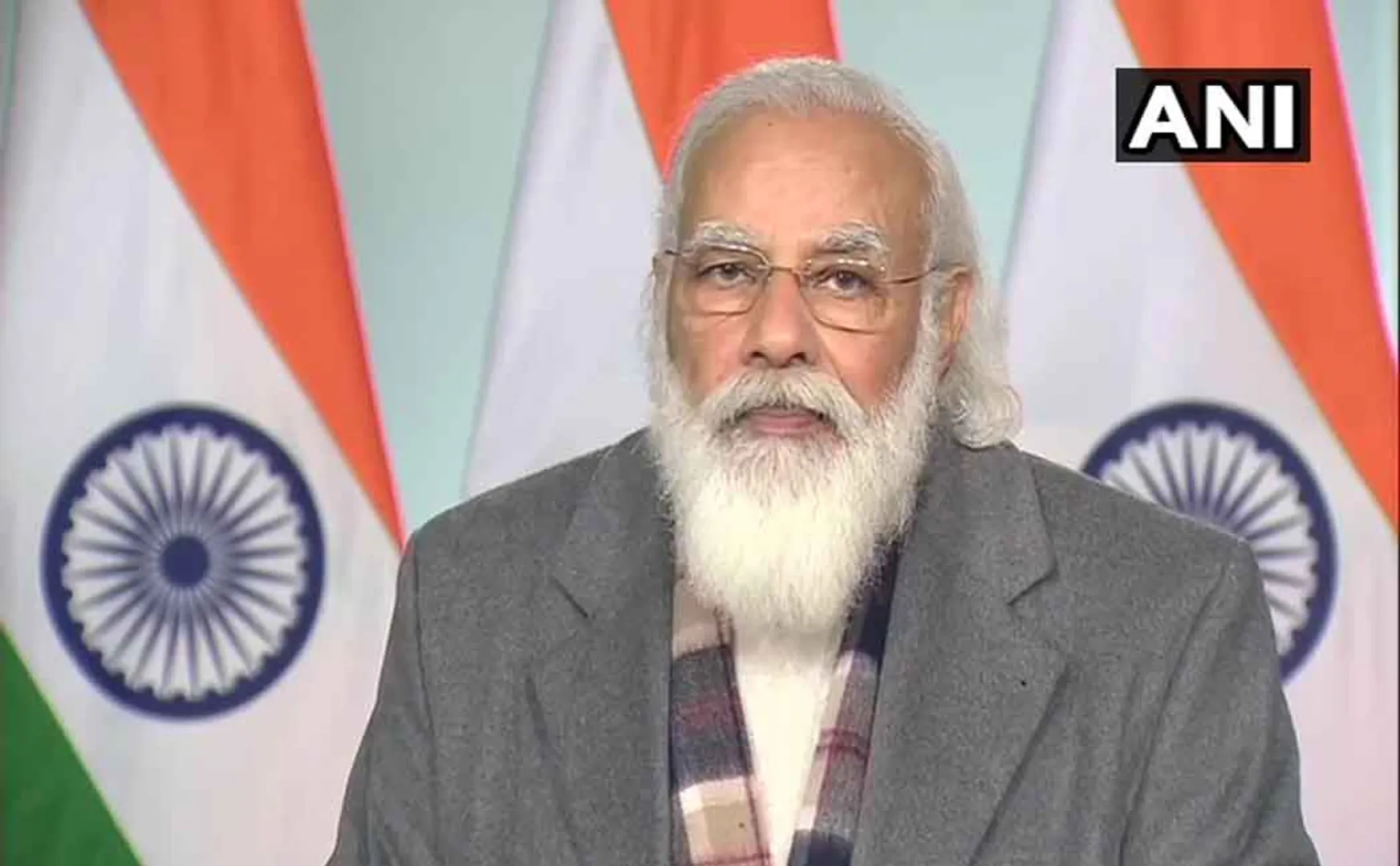 lay stone foundation prime minister narendra modi 